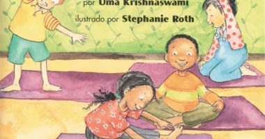 Front cover for La clase de yoga by Uma Krishnaswami and Stephanie Roth Sisson