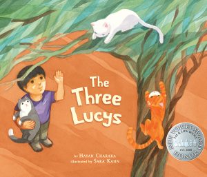 Front cover for The Three Lucys by Hayan Charara and Sara Kahn