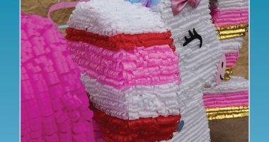 Front cover for The Piñata Workshop by Barbara M. Flores; Barbara M. Flores; Eddie Hernández