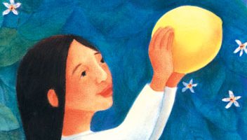 Front cover for Under the Lemon Moon by Edith Hope Fine and René King Moreno