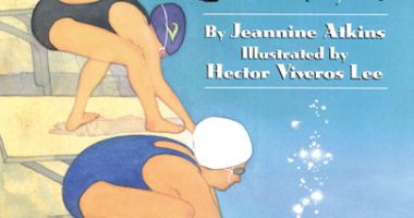 Front cover for Get Set! Swim! by Jeannine Atkins and Hector Lee