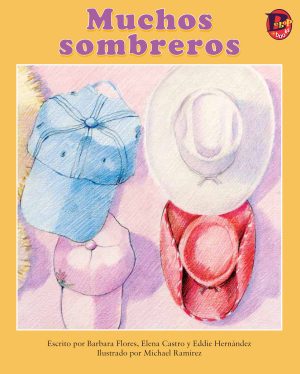 Front cover for Muchos sombreros by Elena Castro; Barbara Flores; Eddie Hernandez and Michael Ramirez