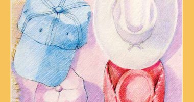 Front cover for Muchos sombreros by Elena Castro; Barbara Flores; Eddie Hernandez and Michael Ramirez