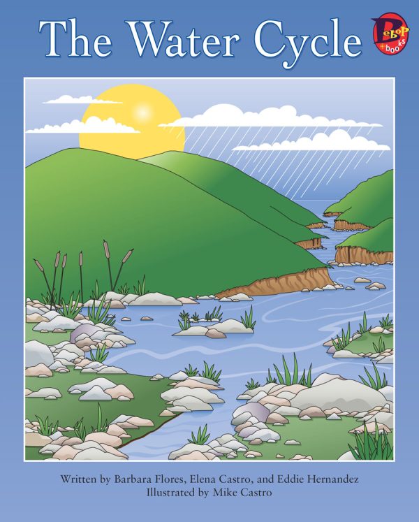 Front cover for The Water Cycle by Barbara Flores; Elena Castro; Eddie Hernández