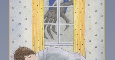 Front cover for ¡Qué susto me dio! by Barbara M. Flores; Elena Castro; Eddie Hernández and Michael Ramirez