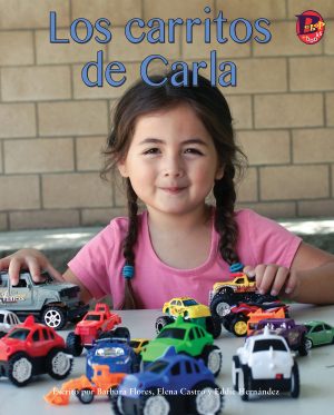 Front cover for Los carritos de Carla by Barbara Flores; Elena Castro; Eddie Hernández