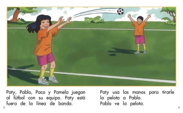 Interior spread #2 for ¡Gol! by Barbara Flores; Elena Castro; Eddie Hernández