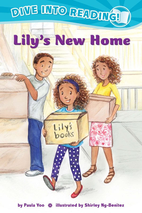 Front cover for Lily's New Home (Confetti Kids #1) by Paula Yoo and Shirley Ng-Benitez