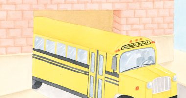 Front cover for Ya viene el autobús by Anastasia Suen and Linda Finch