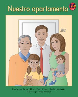 Front cover for Nuestro apartamento by Barbara Flores; Elena Castro; Eddie Hernández