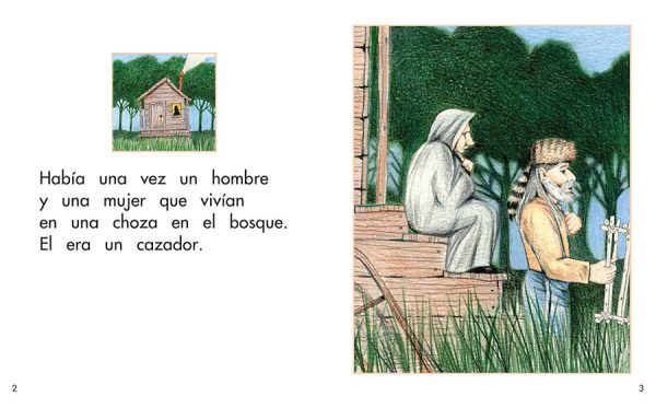 Interior spread #2 for Los tres deseos by Elena Castro; Barbara Flores; Eddie Hernandez and Michael Ramirez; Mary Ramírez-Greene