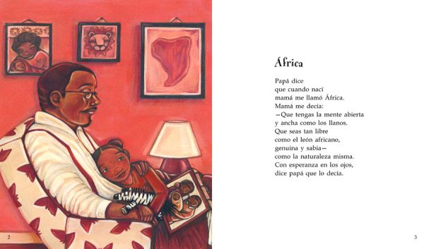 Interior spread #2 for Las dos inseparables by Andria Warmflash Rosenbaum and Jessica Glickman