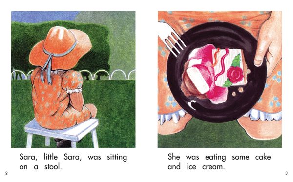 Interior spread #2 for Sara, Little Sara by Elena Castro; Barbara Flores; Eddie Hernandez and Michael Ramirez