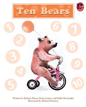 Front cover for Ten Bears by Elena Castro; Barbara Flores; Eddie Hernandez and Michael Ramirez