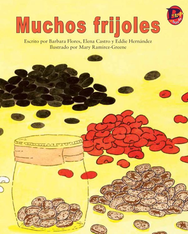 Front cover for Muchos frijoles by Elena Castro; Barbara Flores; Eddie Hernandez and Mary Ramírez-Greene