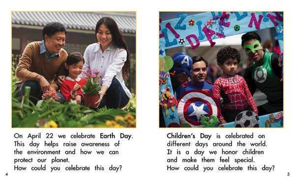 Interior spread #2 for Celebrations by Barbara Flores; Elena Castro; Eddie Hernández