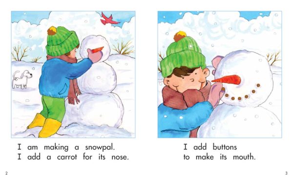 Interior spread #2 for My Snowpal by Elena Castro; Barbara Flores; Eddie Hernandez and Michael Ramirez