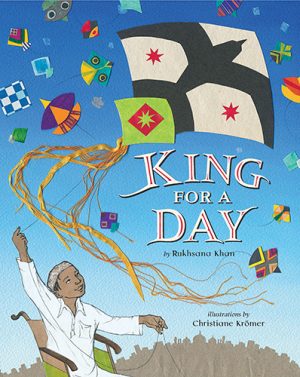 Front cover for King for a Day by Rukhsana Khan and Christiane Krömer