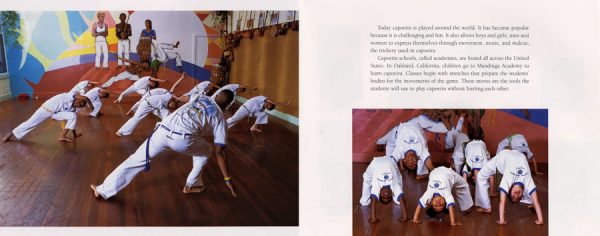 Interior spread #2 for Capoeira by George Ancona and George Ancona