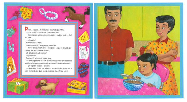 Interior spread #3 for ¡Qué sorpresa de cumpleaños! by Loretta Lopez and Loretta Lopez