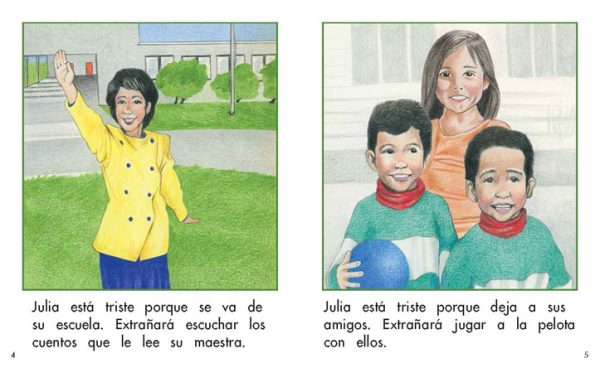 Interior spread #3 for Un nuevo hogar by Barbara Flores; Elena Castro; Eddie Hernández