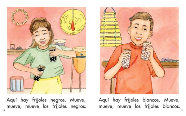 Interior spread #3 for Muchos frijoles by Elena Castro; Barbara Flores; Eddie Hernandez and Mary Ramírez-Greene