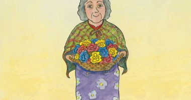 Front cover for Las flores de doña Flor by Barbara M. Flores; Elena Castro; Eddie Hernández