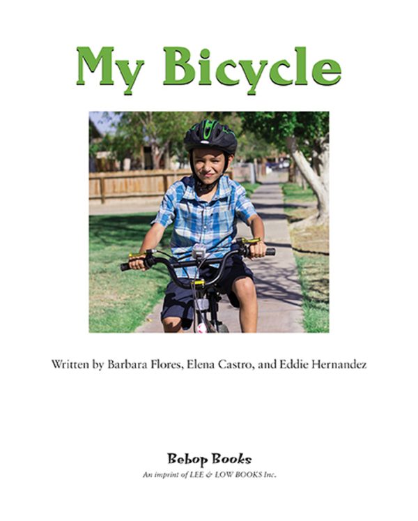 Interior spread #1 for My Bicycle by Elena Castro; Barbara Flores; Eddie Hernandez