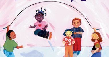 Front cover for Jump Rope by Mimi Chapra and Selina Alko