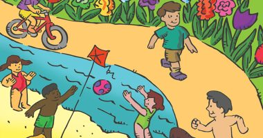 Front cover for De Colores: A Song About the Seasons by Barbara M. Flores; Elena Castro; Eddie Hernández and John Martinez