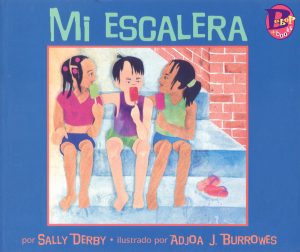 Front cover for Mi escalera - Bebop by Sally Derby Miller and Adjoa J. Burrowes