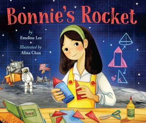 Front cover for Bonnie's Rocket by Emeline Lee and Alina Chau