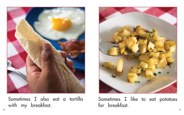 Interior spread #3 for Breakfast for Me! by Elena Castro; Barbara Flores; Eddie Hernandez