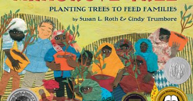 Front cover for The Mangrove Tree by Susan L. Roth; Cindy Trumbore and Susan L. Roth