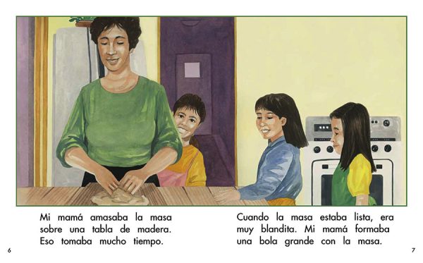 Interior spread #3 for Dulces recuerdos by Barbara Flores; Elena Castro; Eddie Hernández and Michael Ramirez