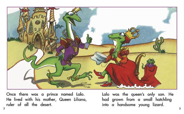 Interior spread #1 for Searching for a Real Princess by Barbara Flores; Elena Castro; Eddie Hernández and James Florez