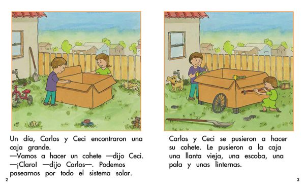 Interior spread #1 for El viaje de Carlos y Ceci by Barbara Flores; Elena Castro; Eddie Hernández and Sergio Ramirez