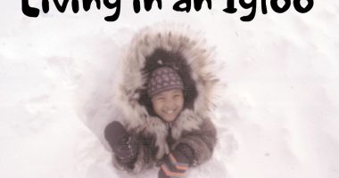 Front cover for Living in an Igloo by Jan Reynolds and Jan Reynolds