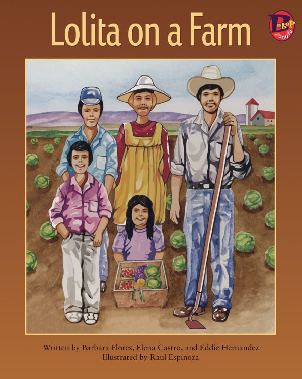 Front cover for Lolita on a Farm by Barbara Flores; Elena Castro; Eddie Hernández