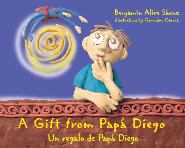 Front cover for A Gift from Papá Diego / Un regalo de Papá Diego by Benjamin Alire Sáenz and Gerónimo Garcia