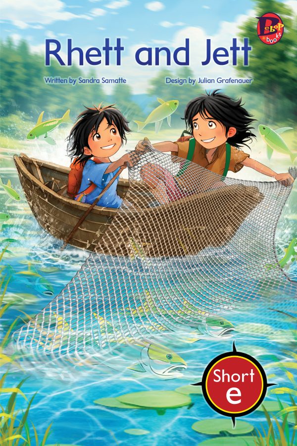 Front cover for Rhett and Jett (Drumbeat Decodable Book Collection #4) by Sandra Samatte and Julian Grafenauer