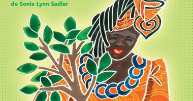 Front cover for La historia de la ambientalista Wangari Maathai (The Story of Environmentalist Wangari Maathai) by Jen Cullerton Johnson; Rita E. Urquijo-Ruiz and Sonia Lynn Sadler