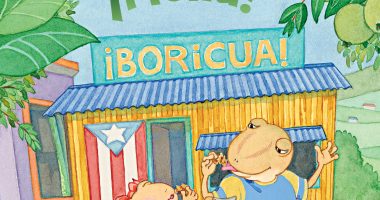 Front cover for Rafi y Rosi ¡Menú! (Rafi and Rosi Menu!) by Lulu Delacre and Lulu Delacre