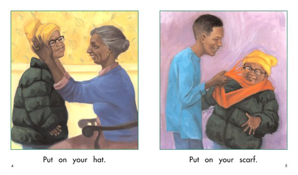 Interior spread #3 for Cold and Hot by Jacqueline Sweeney and Anna Rich