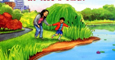 Front covernull for What Do You See at the Pond? by Anastasia Suen and Aaron Boyd