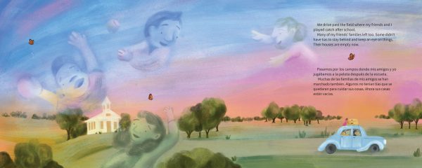 Interior spread #5 for Still Dreaming / Seguimos soñando by Claudia Guadalupe Martínez; Luis Humberto Crosthwaite; Luis Humberto Crosthwaite