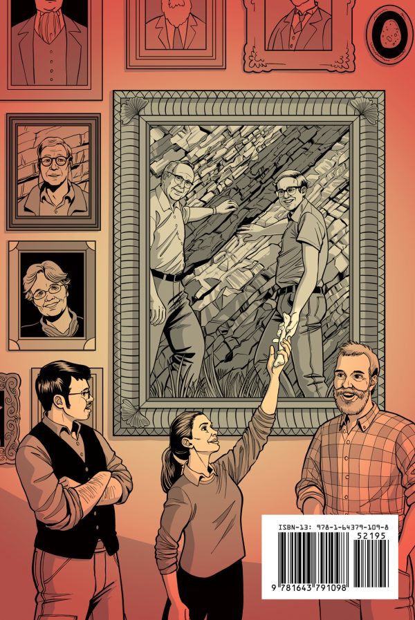 Back cover for The Doomsday Detectives by Cindy Jenson-Elliott and Theo Nicole Lorenz