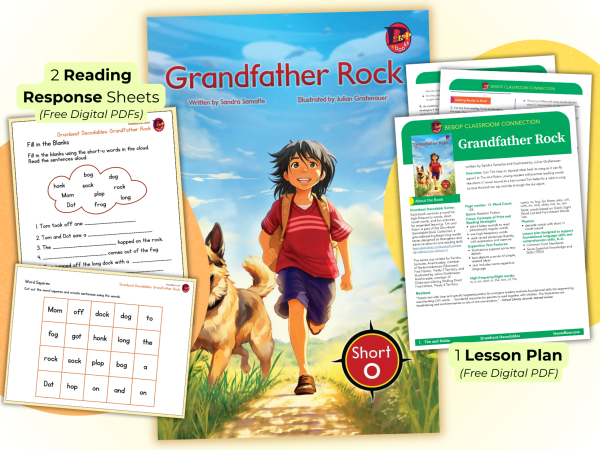 Featured image #1 for Grandfather Rock (Drumbeat Decodable Book Collection #2) by Sandra Samatte and Julian Grafenauer