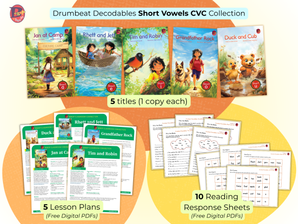 Featured image #2 for Grandfather Rock (Drumbeat Decodable Book Collection #2) by Sandra Samatte and Julian Grafenauer